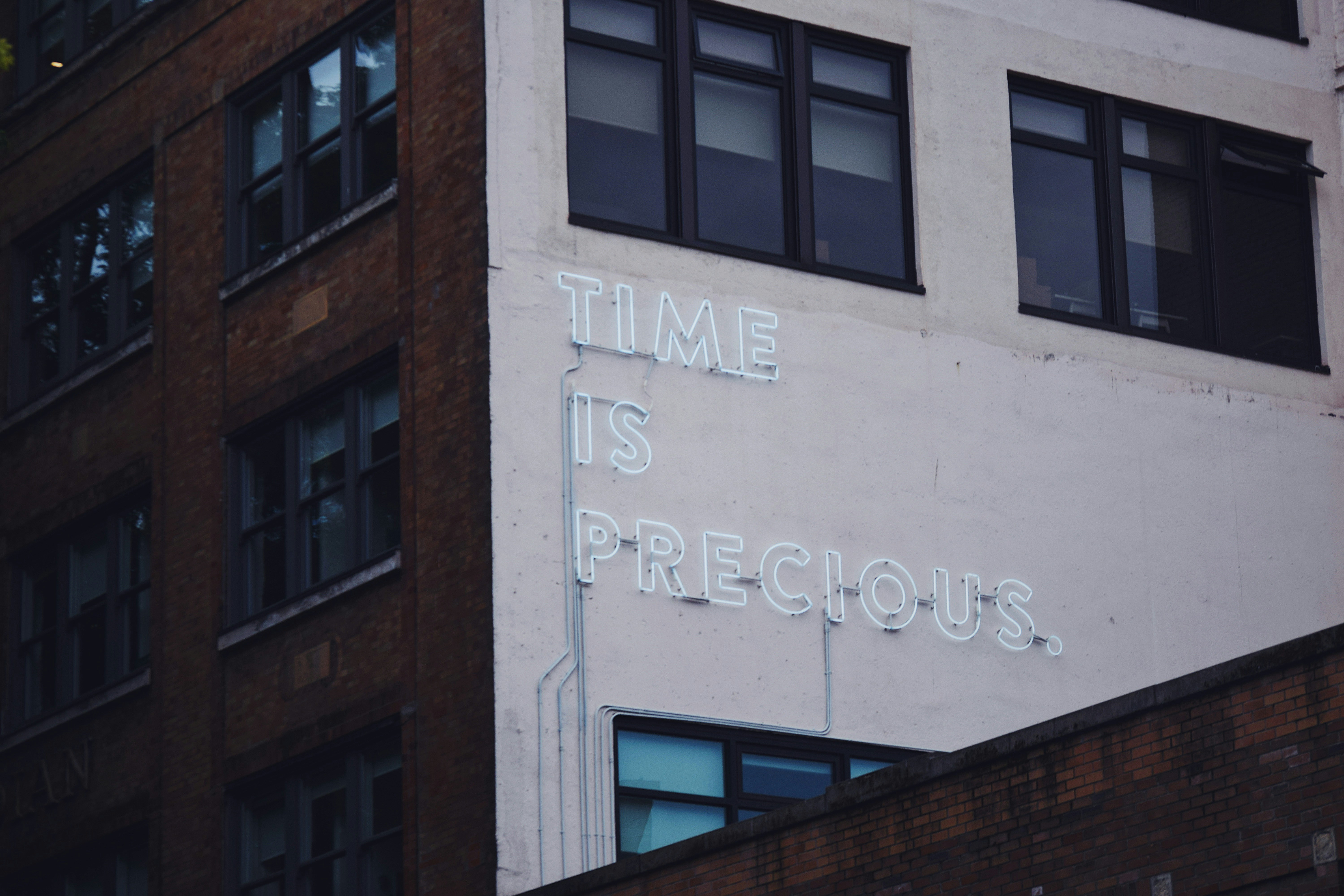 Time is precious